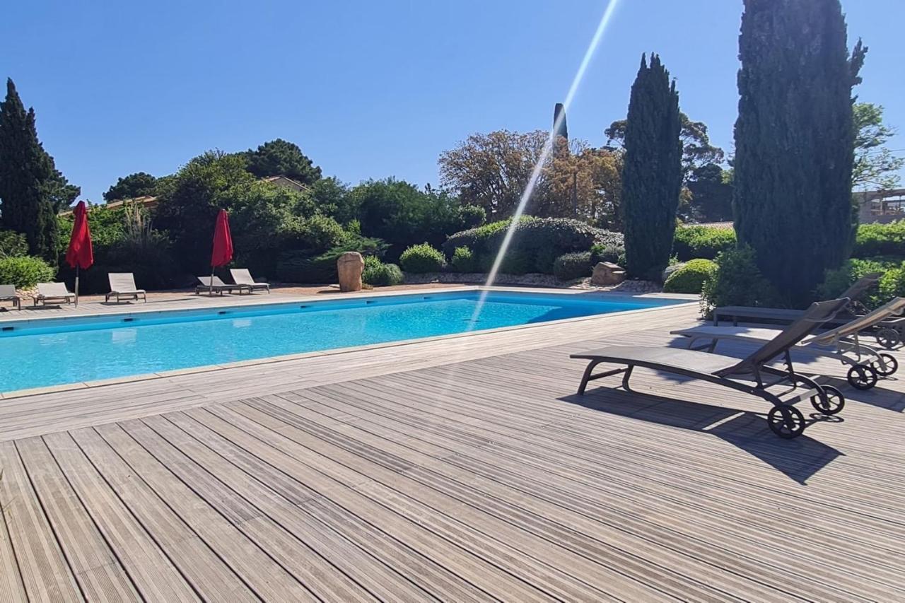 Mini Villa Messicana 5 Pers Piscine 500 M Plage Lecci Extérieur photo